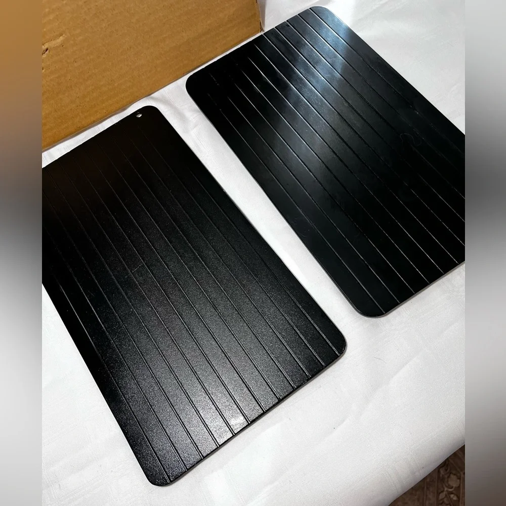 2 pieces Fast defrosting tray Defrosting plate for defrosting frozen food 🥩